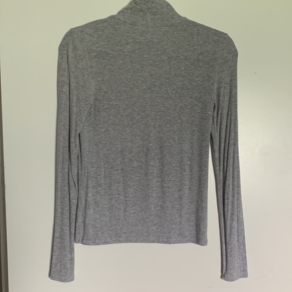 American Eagle Soft and Sexy Rib Turtleneck - Picture 3 of 3